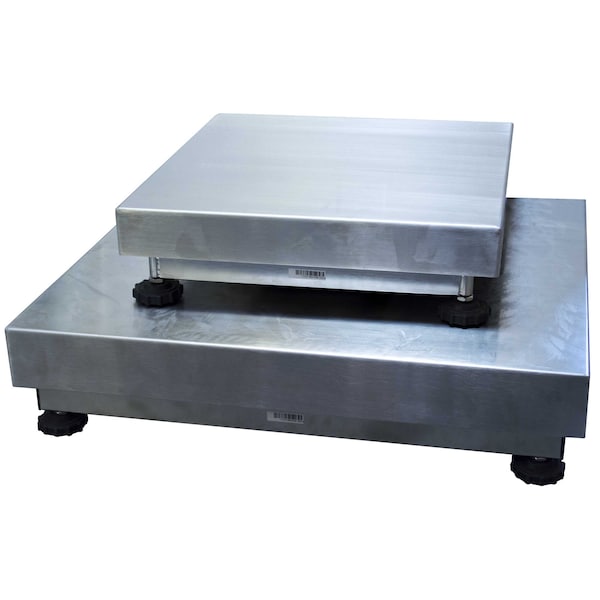 Tscale NTEP Weighing Base, 100 lb Capacity, 16x16", Legal for Trade, SS Base, SS Pillar Included TitanB 100-16 - main